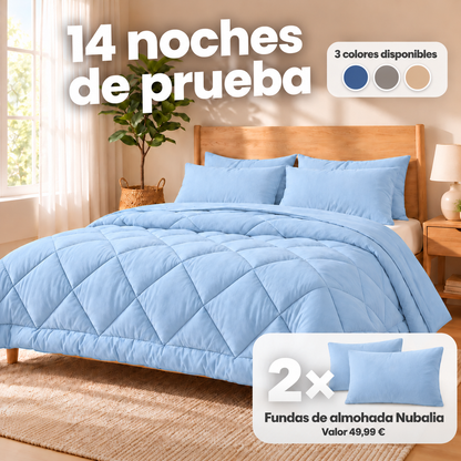 Edredón 2 en 1 – Despierta cada mañana en una cama impecable sin esfuerzo.