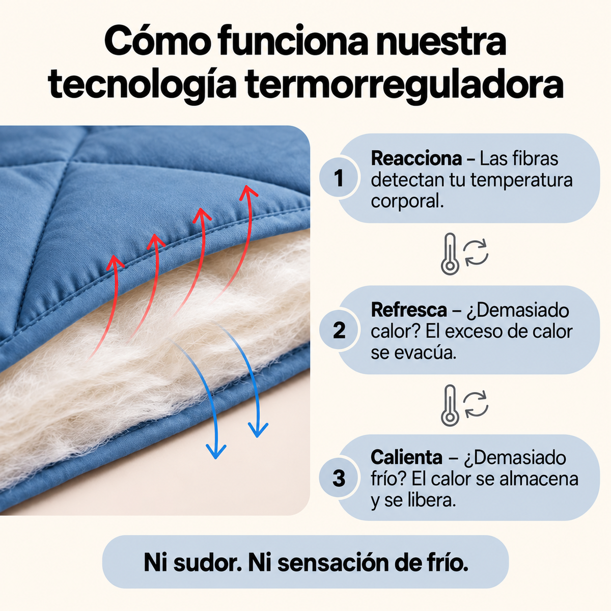Edredón 2 en 1 – Despierta cada mañana en una cama impecable sin esfuerzo.